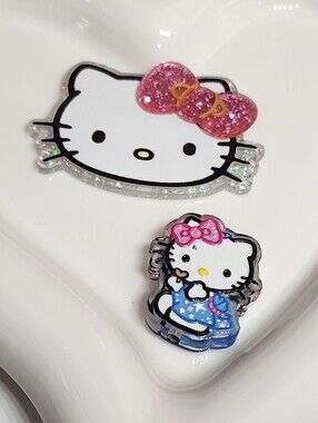 Cat Shaker Flatback Focal Bead Crafts Keychain Phone Chain Badge Beaded Pen Pin